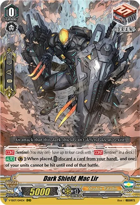 Dark Shield, Mac Lir - V-SS07/014EN - PR