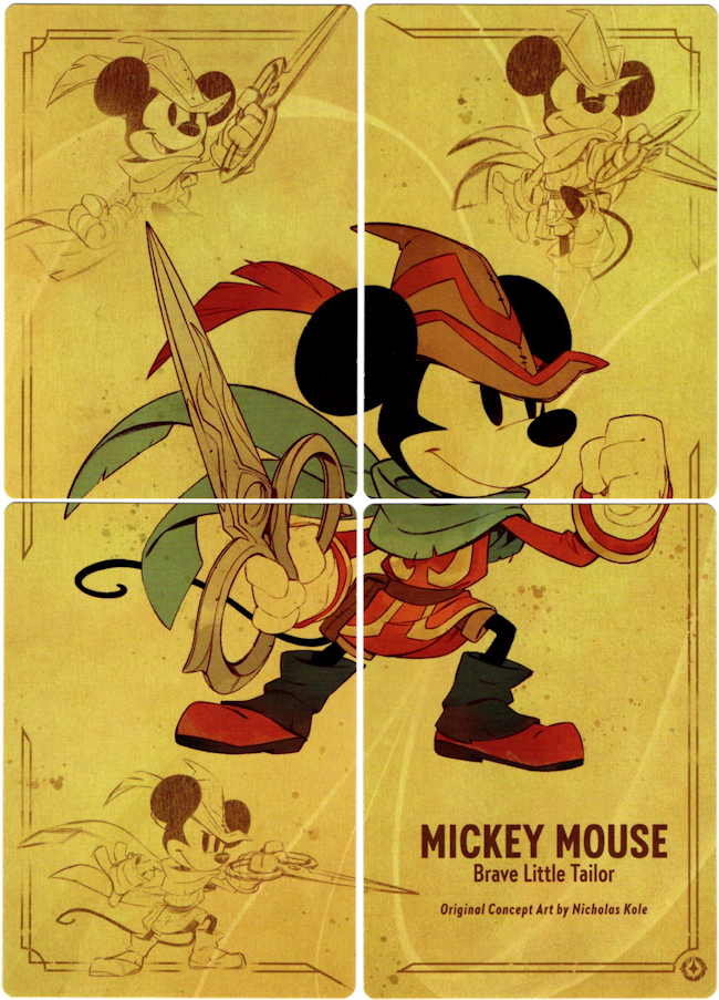 Mickey Mouse BLT – 4 Pieces