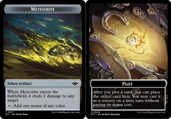 Meteorite (0017) // Plot (0020) Double-Sided Token - Foil