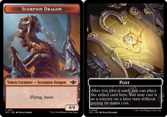 Scorpion Dragon (0011) // Plot (0020) Double-Sided Token - Foil