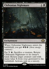 Chthonian Nightmare - Foil