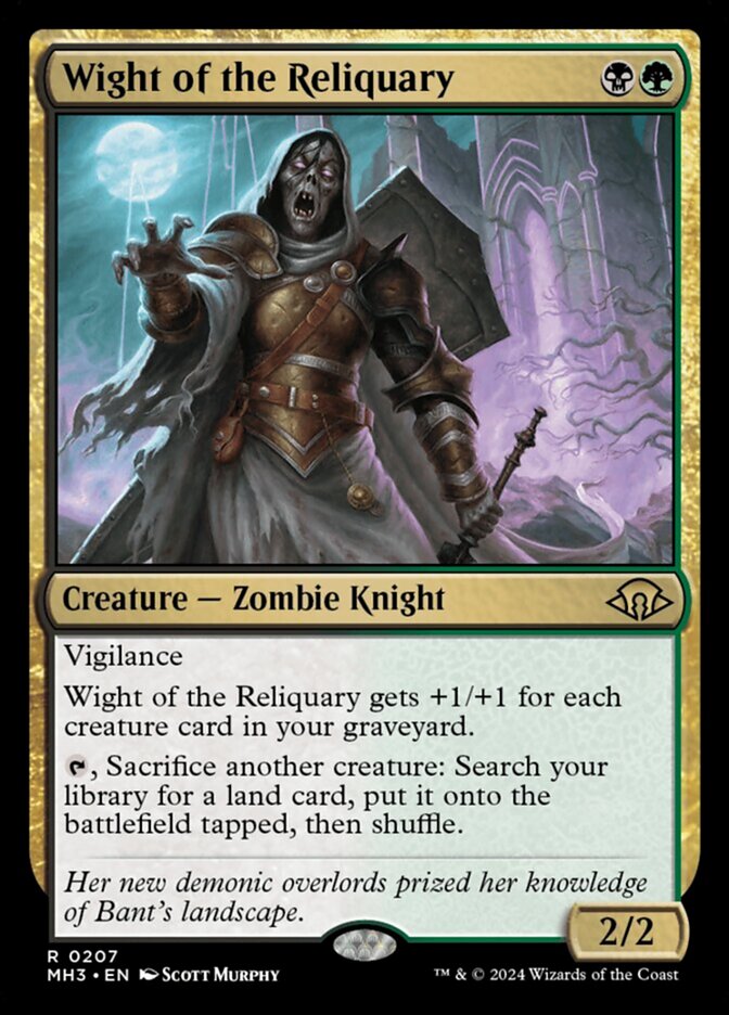 Wight of the Reliquary - Foil