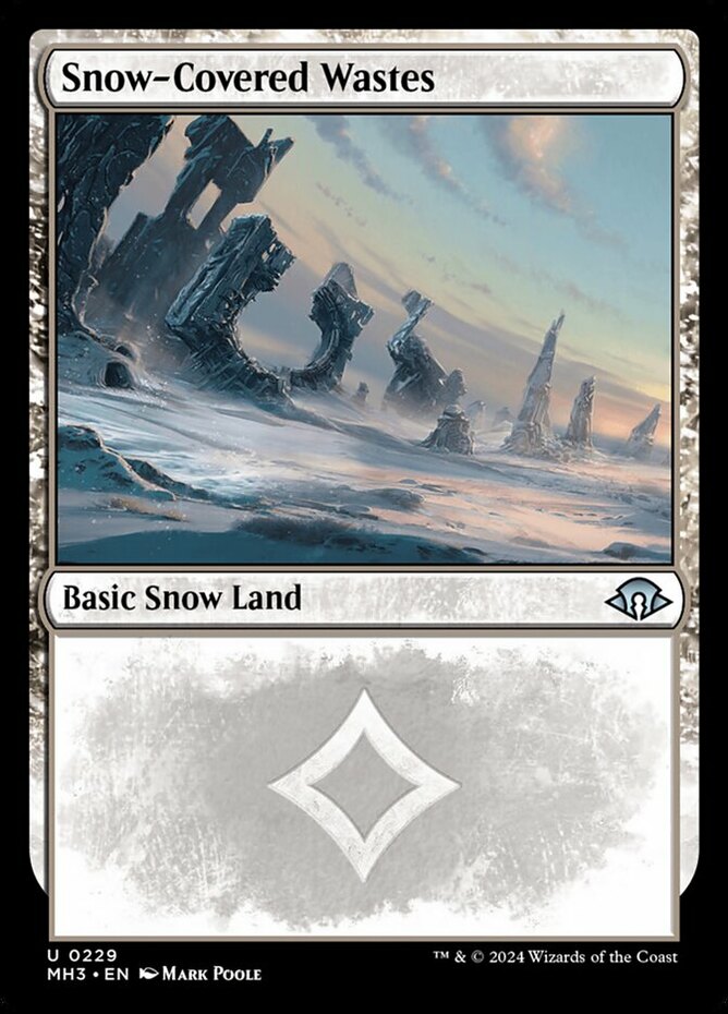 Snow-Covered Wastes - Modern Horizons 3 #0229 MTG Magic The Gathering