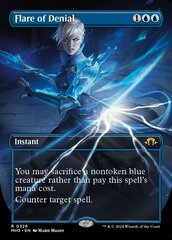 Flare of Denial - Foil - Borderless