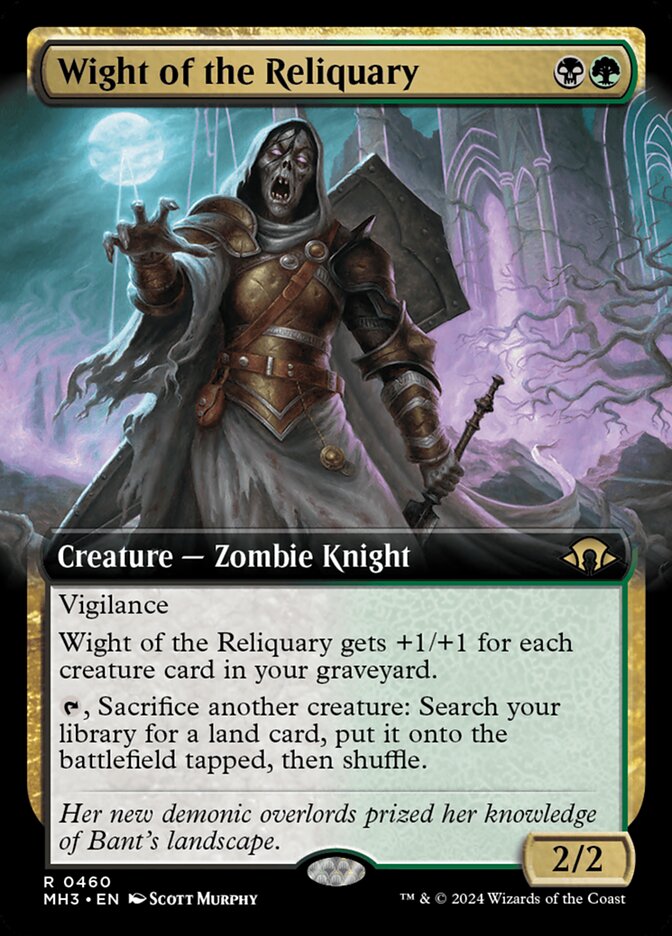 Wight of the Reliquary - Extended Art