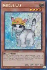 Rescue Cat - RA02-EN001 - Secret Rare - 1st Edition