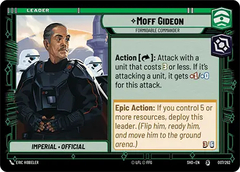 Moff Gideon - Formidable Commander