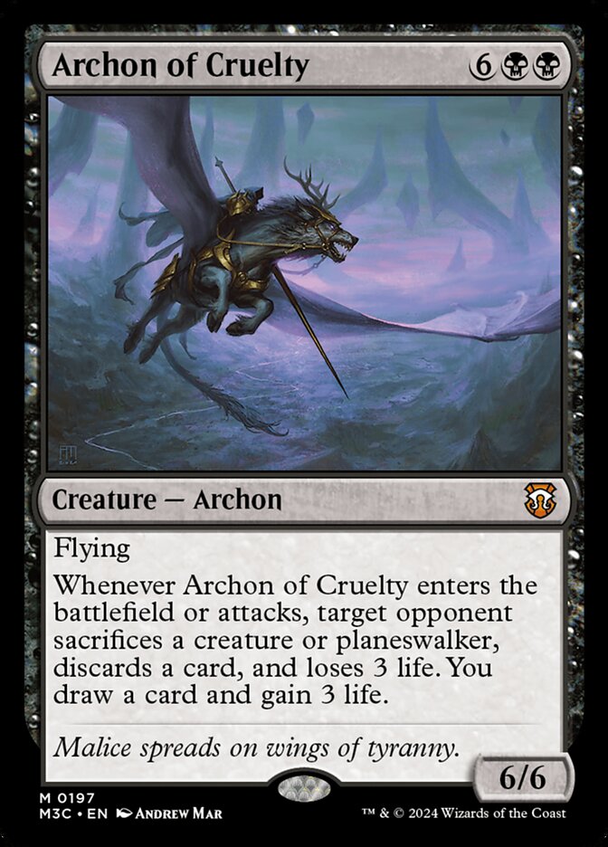 Archon of Cruelty - Ripple Foil