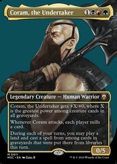 Coram, the Undertaker (0011) (Borderless) - Foil