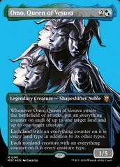 Omo, Queen of Vesuva - Ripple Foil - Borderless