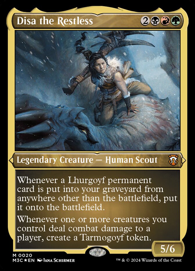 Disa the Restless - Foil Etched