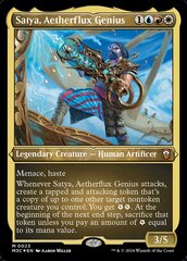 Satya, Aetherflux Genius - Foil Etched