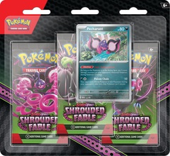 Scarlet & Violet - Shrouded Fable 3 Pack Blister - Pecharunt