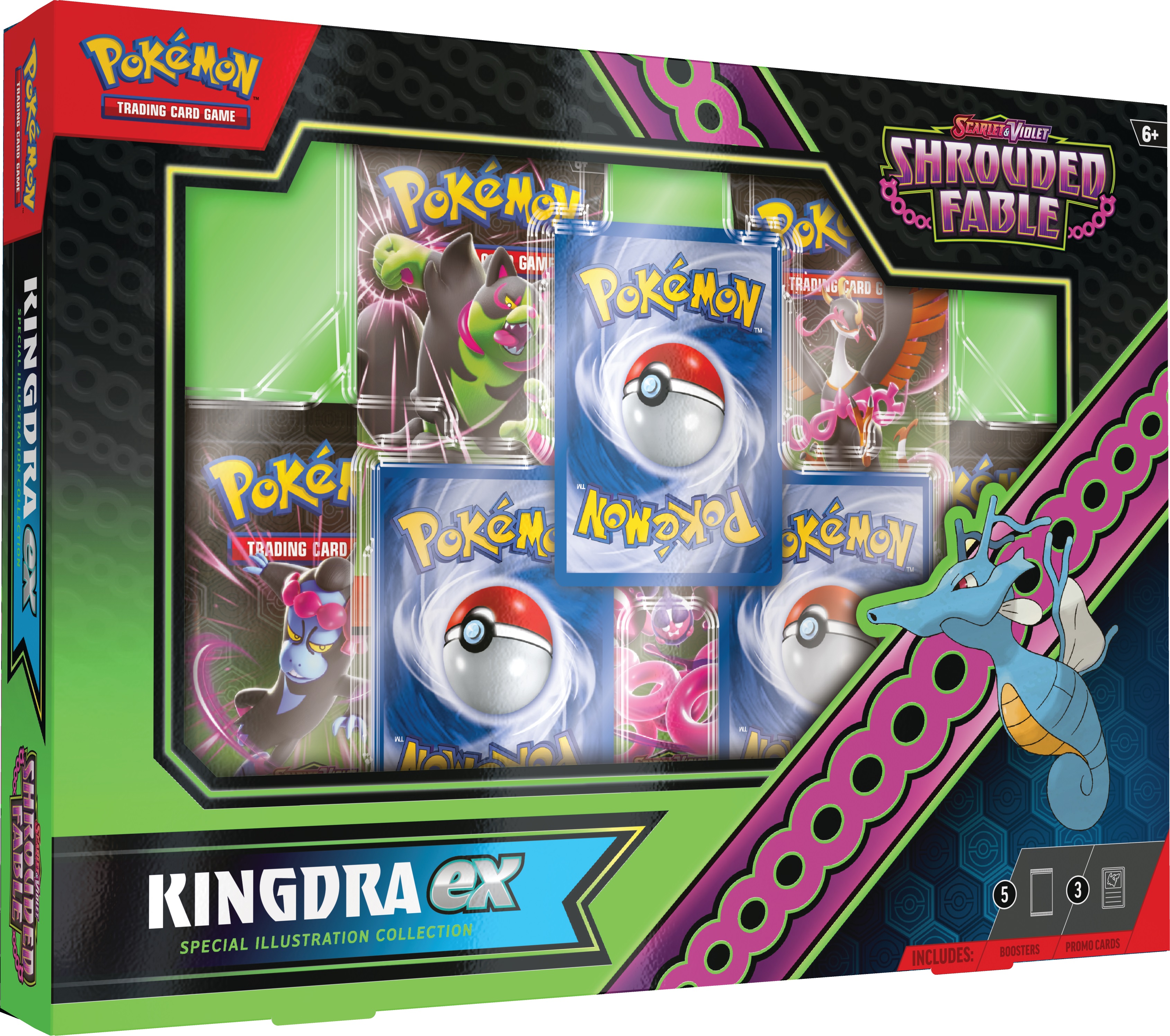 SV6.5 Scarlet & Violet - Shrouded Fable Kingdra ex Special