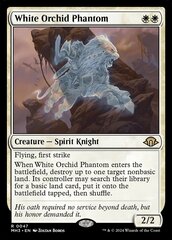 White Orchid Phantom - Foil