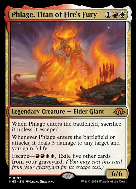 Phlage, Titan of Fires Fury