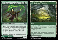 Disciple of Freyalise // Garden of Freyalise - Foil