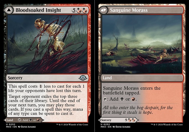 Bloodsoaked Insight // Sanguine Morass