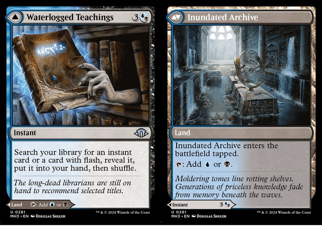 Waterlogged Teachings // Inundated Archive - Magic Singles » Modern ...