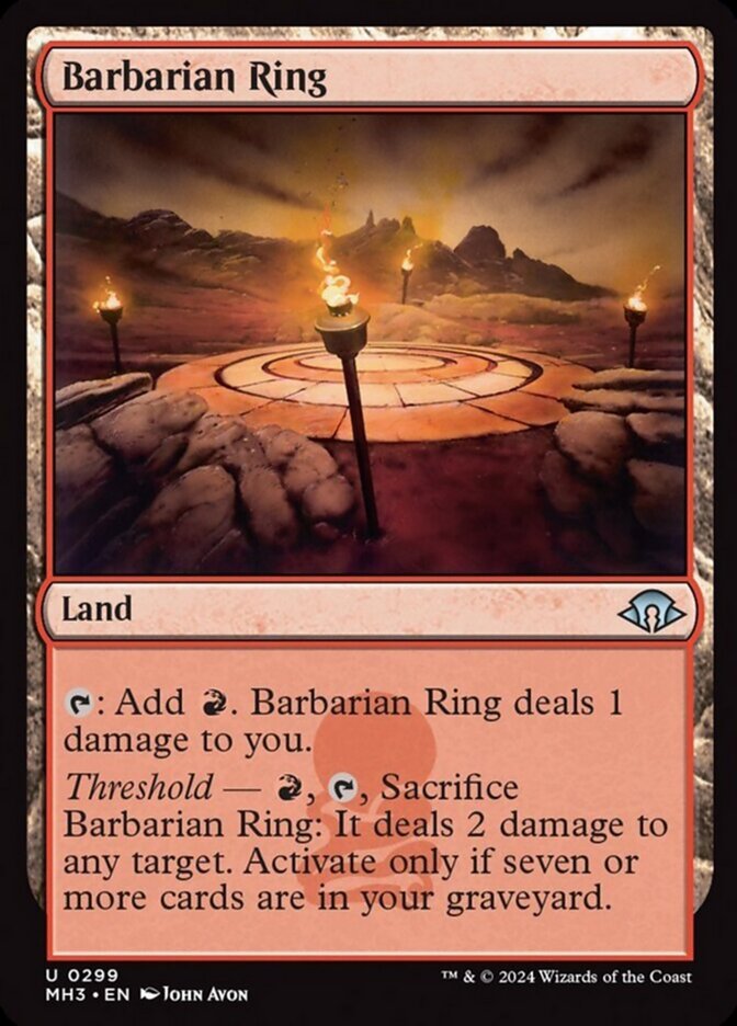 Barbarian Ring - Foil