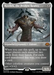 Kozilek, the Broken Reality - Foil Etched