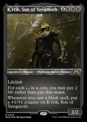 K'rrik, Son of Yawgmoth - Foil Etched