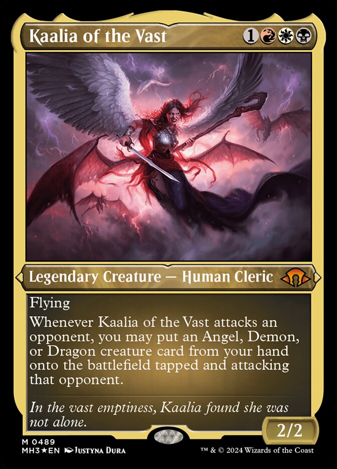 Kaalia of the Vast - Foil Etched