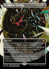 Prismatic Ending (0040) (Borderless) - Foil