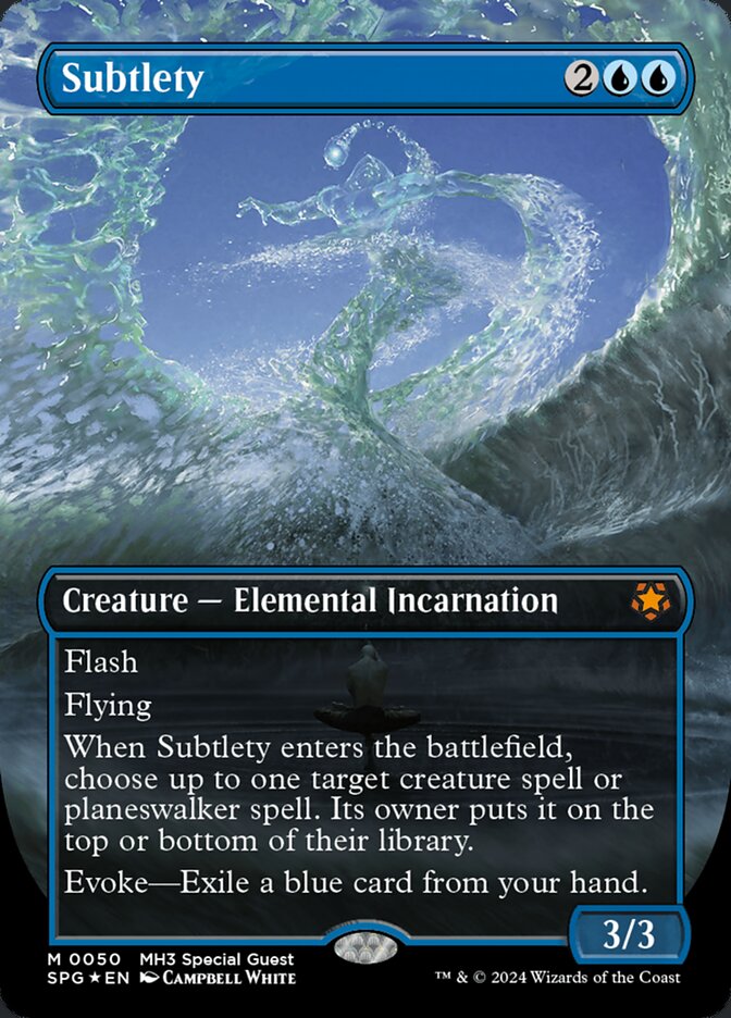 Subtlety - Textured Foil - Borderless