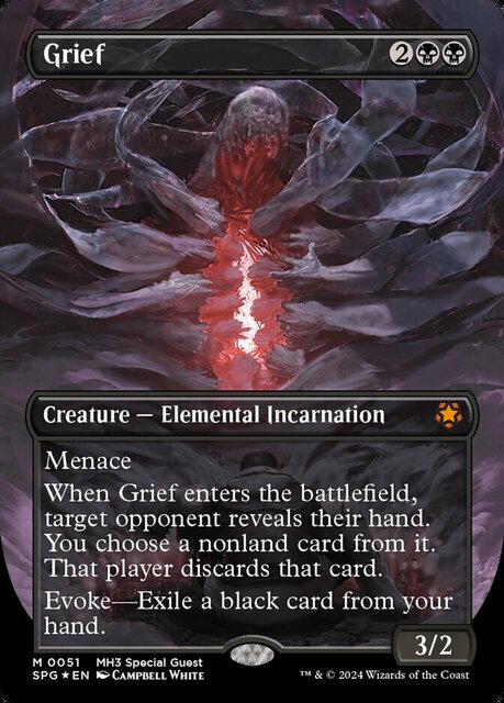 Grief - Textured Foil - Borderless