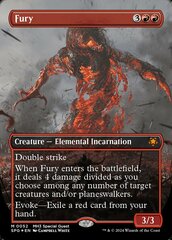 Fury (0052) (Borderless) - Textured Foil