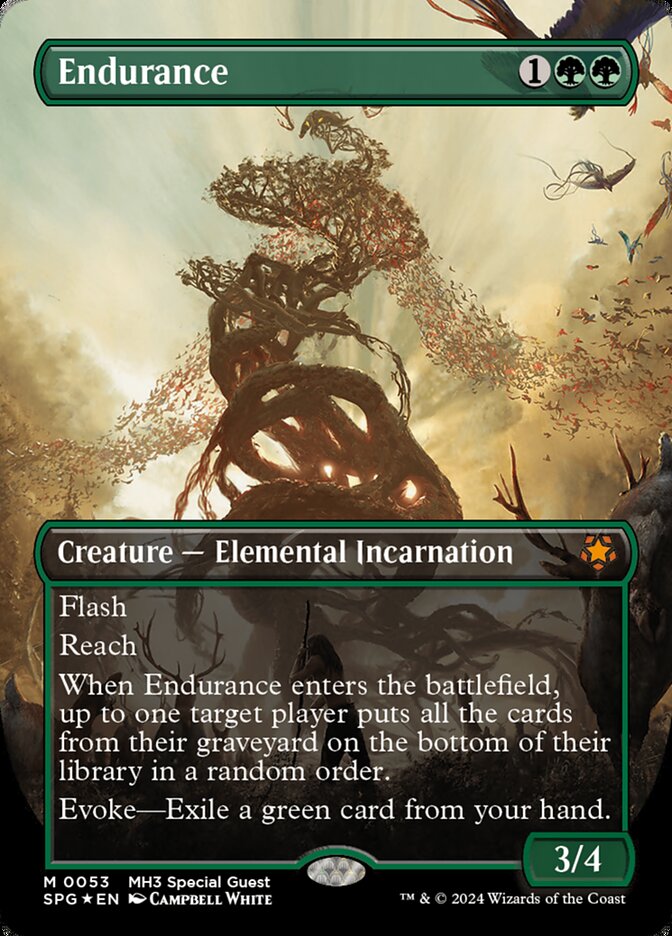 Endurance ~~ Borderless - Textured Foil