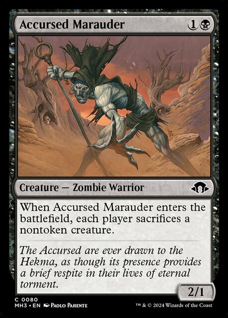 Accursed Marauder - Foil