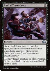 Lethal Throwdown - Foil