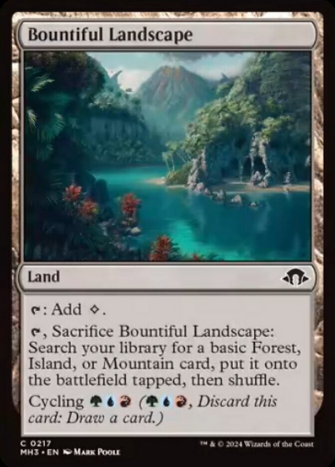 Bountiful Landscape - Foil