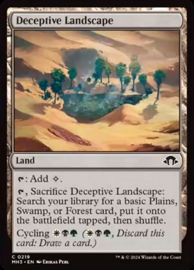 Deceptive Landscape - Foil