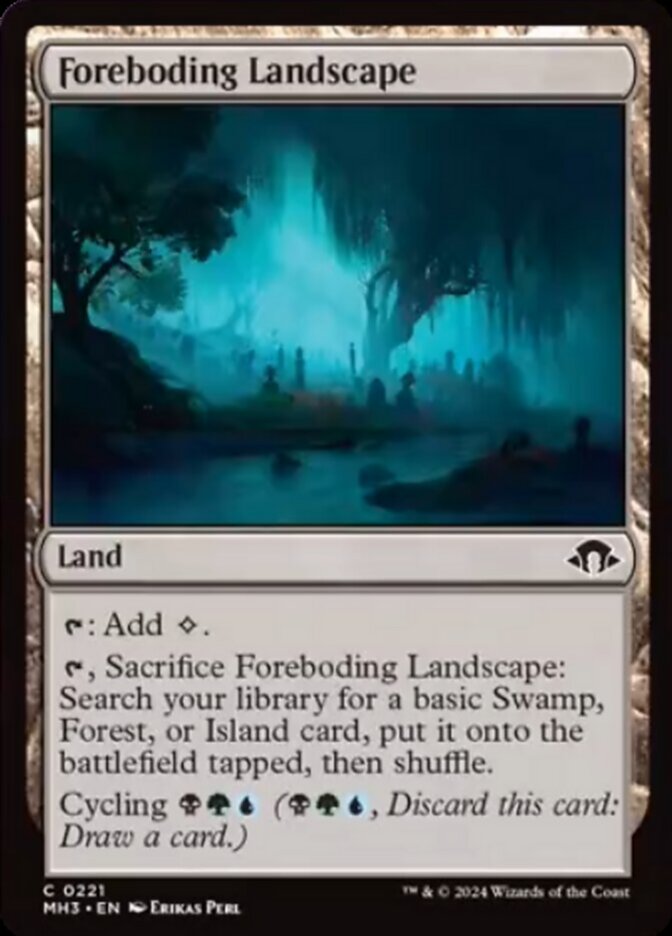 Foreboding Landscape - Foil