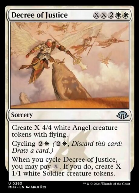 Decree of Justice - Foil