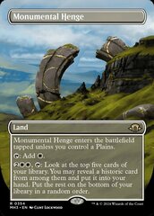 Monumental Henge - Foil - Borderless