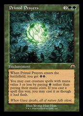 Primal Prayers (0429) (Retro Frame) - Foil