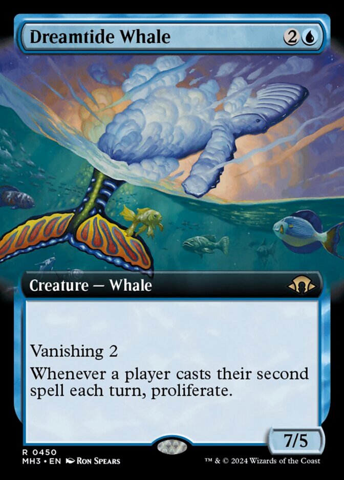 Dreamtide Whale - Extended Art