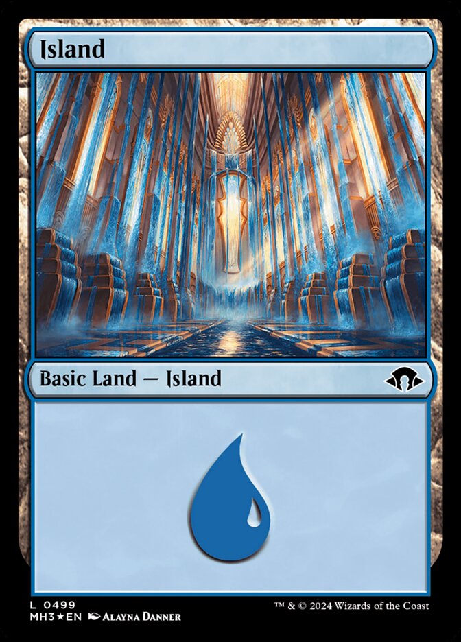 Island (0499) - Ripple Foil