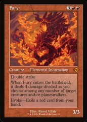 Fury - Foil - Retro Frame