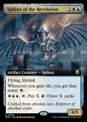 Sphinx of the Revelation - Extended Art - Ripple Foil