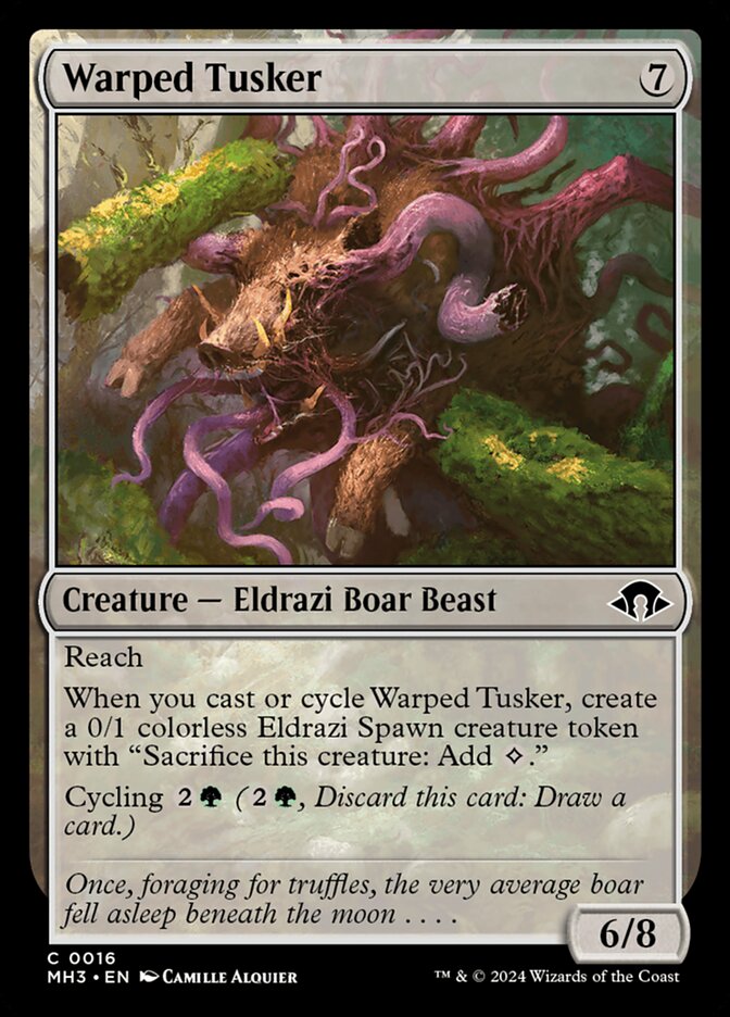 Warped Tusker - Foil