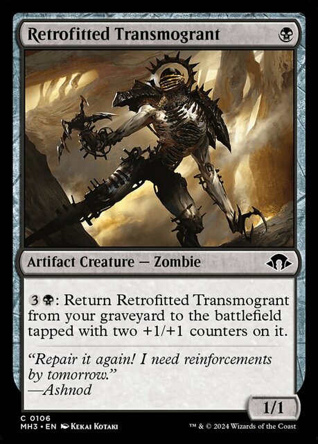 Retrofitted Transmogrant