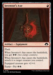 Inventor's Axe - Foil