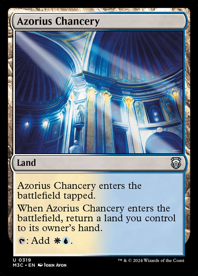 Azorius Chancery - Ripple Foil