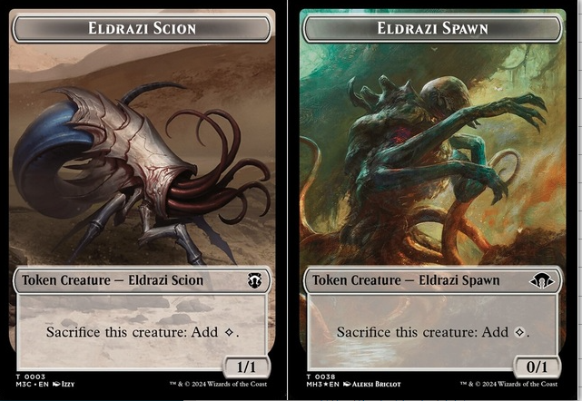 Eldrazi Scion (0003) // Eldrazi Spawn (0038) Double-sided Token