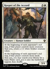 Keeper of the Accord - Foil - Promo Pack